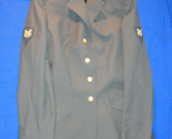 USGI WOMANS SERGE AG-344 CLASS 3 DRESS GREEN ARMY UNIFORM JACKET COAT 12L - £32.35 GBP