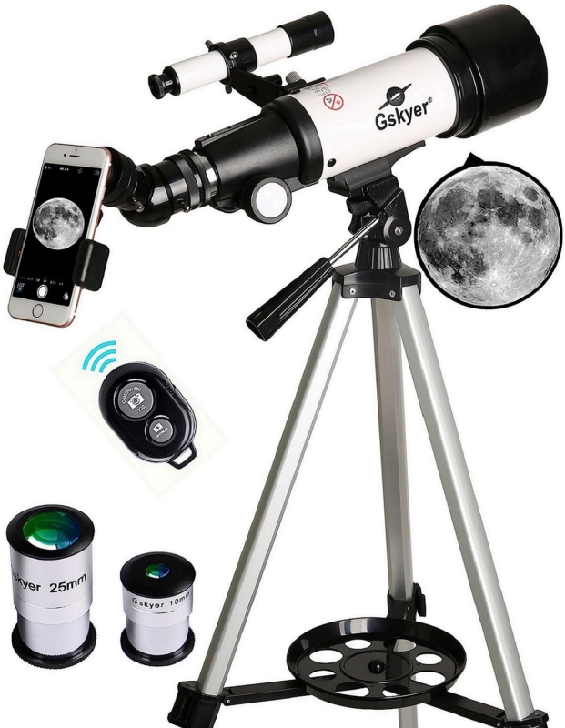  Astronomical Refracting Telescope • Travel Telescope • with Carry Bag • Phone A - $168.17