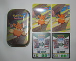 (1) Pokemon (Empty) Tin (1) Art Card (Pawmi) (1) Sticker Sheet (2) Code ... - £7.99 GBP
