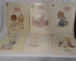 Lot of  6 Precious Moments Cross Stitch Pattern Books- Religious, Angels... - $19.40