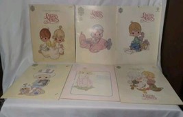 Lot of  6 Precious Moments Cross Stitch Pattern Books- Religious, Angels... - £15.16 GBP