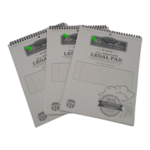 Rite In The Rain Weatherproof Legal Pad 8.5&quot; x 11&quot; Gray Cover Legal Pattern 3 Pk - £39.24 GBP