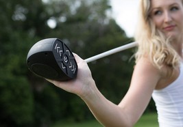 Sound Caddy Golf Club Bluetooth Speaker and Power Bank, Weatherproof, Black - £34.75 GBP