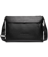  COACH Leather League Crossbody Computer Case ~NWT~ Black C3796 - $5,560.48 MXN