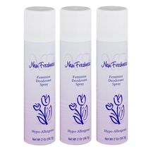Pack of 3 New Freshness 2oz Feminine Deodorant Spray - $15.63