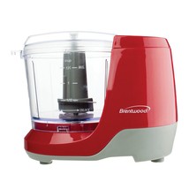 Brentwood 1.5 Cup Mini Food Chopper in Red - £47.56 GBP