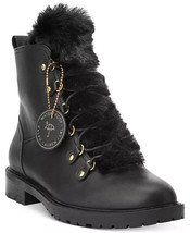 NEW LAUREN RALPH LAUREN BLACK LEATHER WATERPROOF BOOTS SIZE 8.5 M $189 - £115.63 GBP