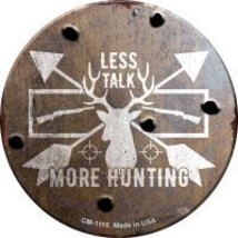 Less Talk More Hunting Novelty Circle Coaster Set of 4 - £15.62 GBP