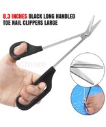 Long Handled Toe Nail Clippers Angled Scissors Cutters Chiropody Thick L... - $113.38 MXN