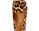 Time and Tru ~ Women&#39;s 7.5 Wide ~ Pointed Toe ~ Casual ~ Flats ~ Leopard... - $22.44