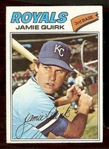 Kansas City Royals Jaimie Quirk 1977 Topps # 463 Vg - £0.39 GBP