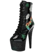 Ellie Shoes Women&#39;s 709-PUFF-BLK-8 Ankle Boot, 8 - $137.91 CAD