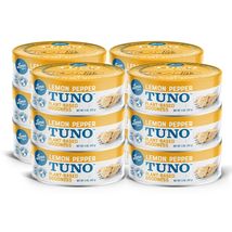 Loma Linda - Lemon Pepper Tuno (5 oz.) (12 Pack) - Fishless Tuna - Vegan - £23.97 GBP