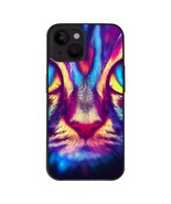 Psychedelic Print iPhone 14 Case - Art Phone Case for iPhone 14 - Animal... - £19.91 GBP