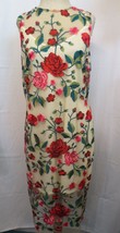 Alexia Admor Floral Rose Embroidered Mesh Sheath Dress 2pc MSRP $265 SZ ... - £98.29 GBP