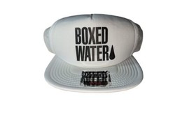 New BOXED WATER White SNAPBACK TRUCKER HAT Otto brand - $8.55