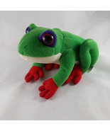 1997 Special Effects 24K  Beanie Boppers Tree Frog Culture Plush 8.5&quot; - $21.64 CAD