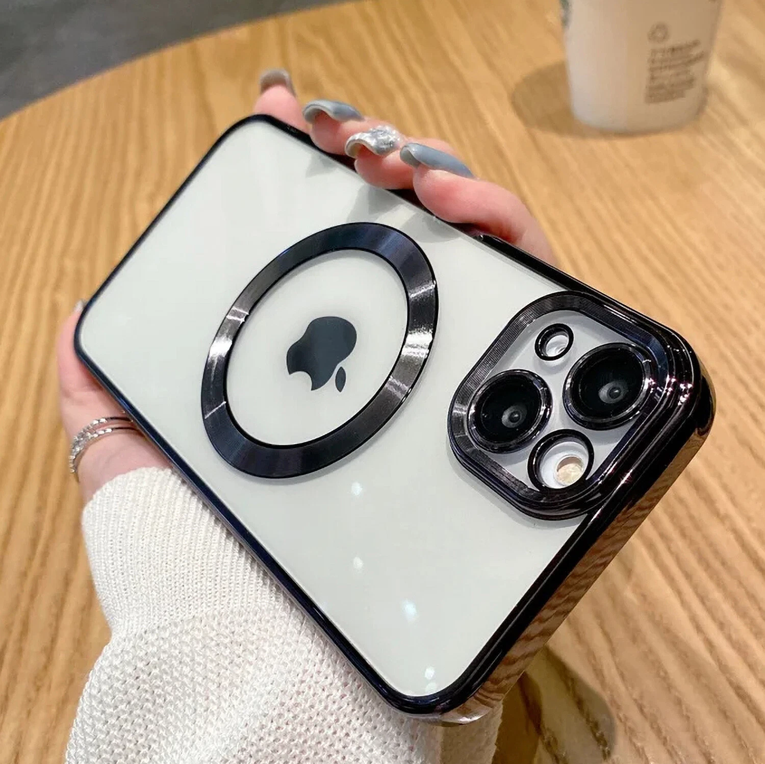 Shockproof Mag Safe Case For iPhone 16 15 14 Pro Max 13 12 11 Camera Lens Cover - $205.83 MXN