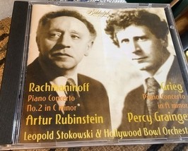 SERGEI RACHMANINOFF - Grieg: Piano Concerto In A Minor/rachmaninov: Pian... - $111.65 MXN