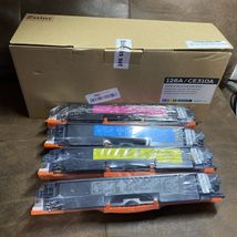 *4 Pack Color Toner Set Fits HP 126A CE310A-CE313A Color LaserCP1025nw M... - $22.49
