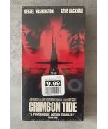 Crimson Tide VHS 1995 Denzel Washington Gene Hackman Sealed Brand New - $9.59 CAD