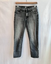 Mother Jeans The Dropout SIZE 26 Faded Black Women Trouble Has A New Nam... - $34.99