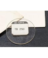 NOS Vintage BB Perfit Flat Mineral Glass Watch Crystal 25.0mm TB 250 - $14.84