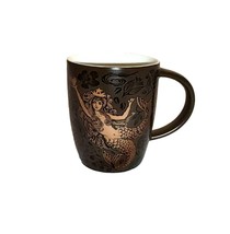 2011 Starbucks Split Tail Mermaid 40th Anniversary Coffee Mug Copper and Brown - $18.81