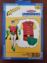 2014 DC Comics Boy's Robin Underoos Set T-Shirt Briefs Underwear Set - £8.51 GBP