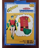 2014 DC Comics Boy&#39;s Robin Underoos Set T-Shirt Briefs Underwear Set - £8.56 GBP