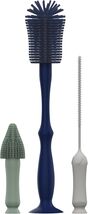Eco-Friendly Silicone Brush Set – Perfect for Baby Bottles, Spouts &amp; Straws - $28.66