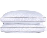 Goose Feathers And Down Pillow For Sleeping Gusseted Bed Hotel Collectio... - £77.78 GBP