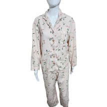 Victoria&#39;s Secret Vintage Small Kiss Me Spellout Sleepwear Crop Pajama Set  - $27.19