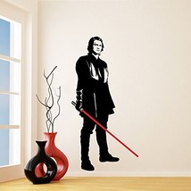 (44'' x 87'') Star Wars Vinyl Wall Decal / Anakin Skywalker with Lightsaber Die  - $92.99