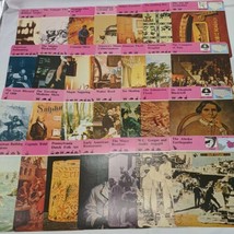 Lot Of (28) Daily Life Panarizon Cards Nature Art History Travel  - £14.71 GBP