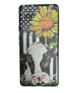 Compatible with Google Pixel 6A Case, Retro USA American Flag Sunflower ... - £4.77 GBP