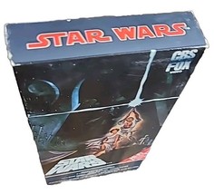 Vintage 1977 STAR WARS VHS MOVIE 1984 CBS FOX VIDEO RELEASE RED LABEL  - $1,030.34 MXN