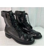 Vintage Craddock Terry 90&#39;s Combat Boots Military Men&#39;s Size 7.5 E Black... - £39.08 GBP