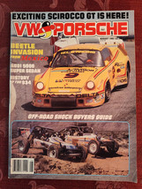 Rare VW PORSCHE Magazine August 1983 Wayne Baker&#39;s 934 Off Road Guide - £11.44 GBP