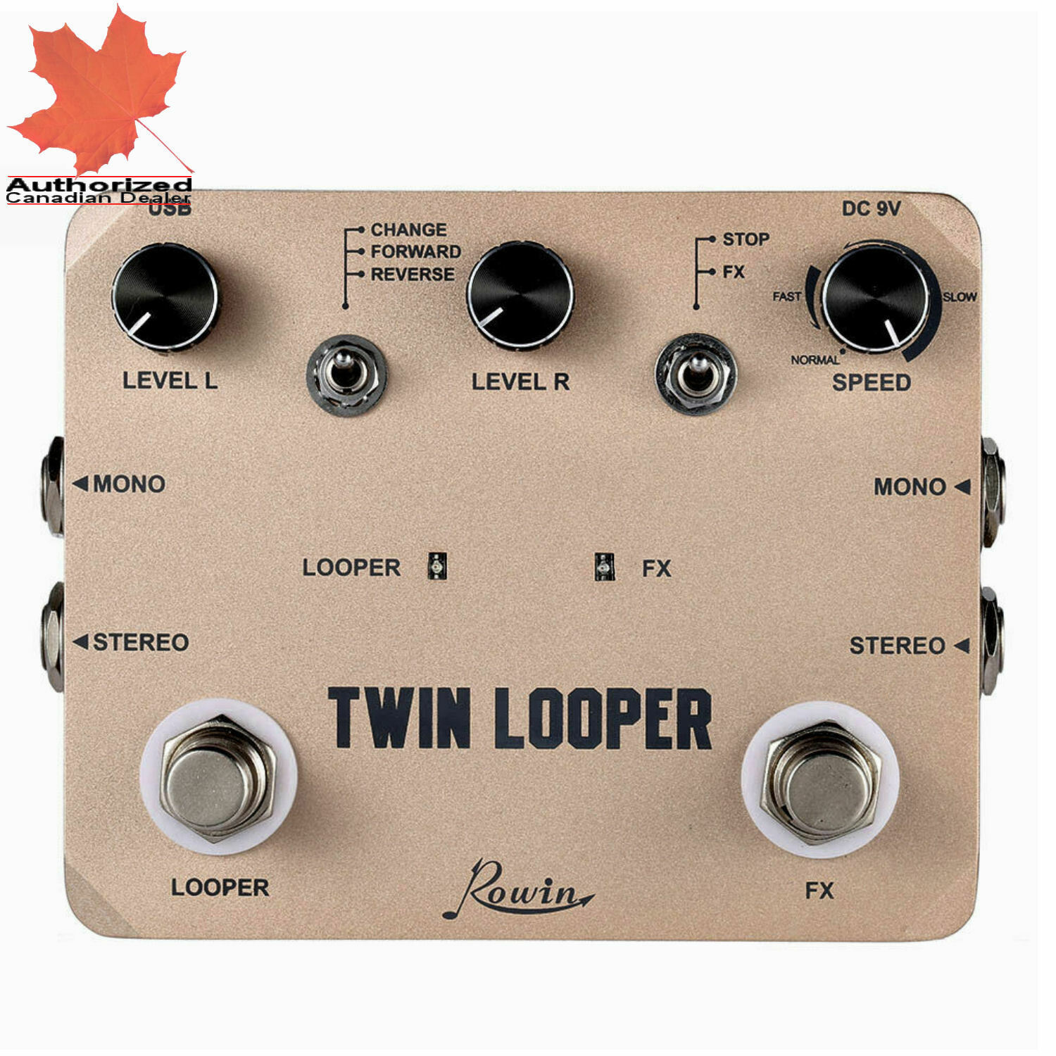 Primary image for ROWIN LTL-02 Twin Looper and Recording Guitar Effect Pedal