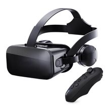 VR Headset BOX 3D Virtual Reality Glasses Inbuilt Headphones For Android iOS US - £28.47 GBP
