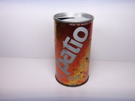 Patio Orange Soda 12 Oz Steel Can (Pepsi) Watertown Wisconsin Vintage - $12.82