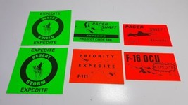 Vintage GD General Dynamics Project Expedite Stickers Lot of 6 - $28.99
