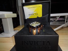 Invicta Venom Reserve Chronograph Men&#39;s Watch - Rose Gold Accents - Gift Boxed!! - £235.20 GBP