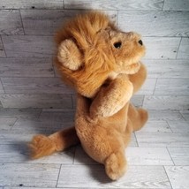 Vintage 1985 Gund Lion 11&quot; Plush HAND PUPPET Stuffed Animal - $11.71