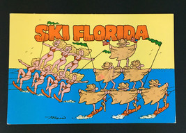 Vintage Ski Florida 1980&#39;s  ris·qué Postcard - $5.95