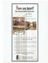 90&#39;s The Fawcett Center Print Ad Luxury Hotel Columbus Ohio 8.5&quot; x 11&quot; - £14.45 GBP