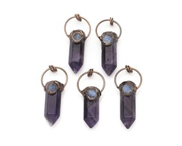 New!!! Natural Amethyst Pendant, Sku#YT08 - $9.90