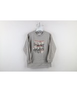 Vintage 90s Nike Boys Size Medium Spell Out Basketball Long Sleeve T-Shi... - $561.86 MXN