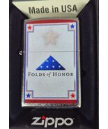 Cool Military Tribute Folds Of Honor Zippo Lighter - $33.20